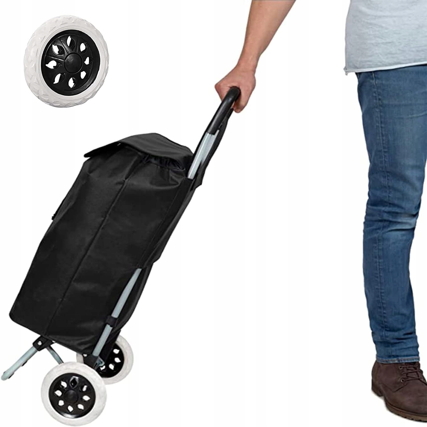 KOŁO KÓŁKA KOŁA BIAŁE DO WÓZKA TORBY NA ZAKUPY ZAKUPOWEGO Kod producenta 84976465