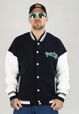 Tlustá bunda Lolo Baseball Tlustá Lolo modrobílá