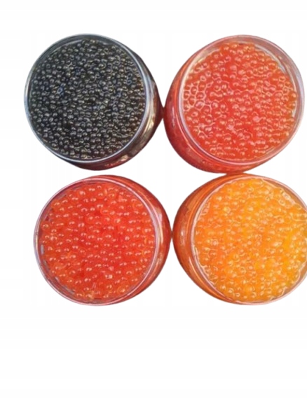 Levně Černý kaviár (imitace) Sada 10 Sklenic