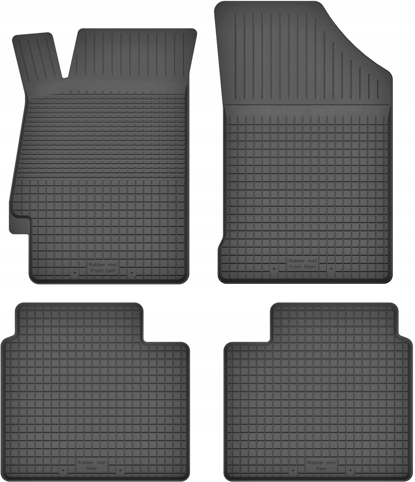 

Dywaniki gumowe korytka do Toyota Camry VII 06-11