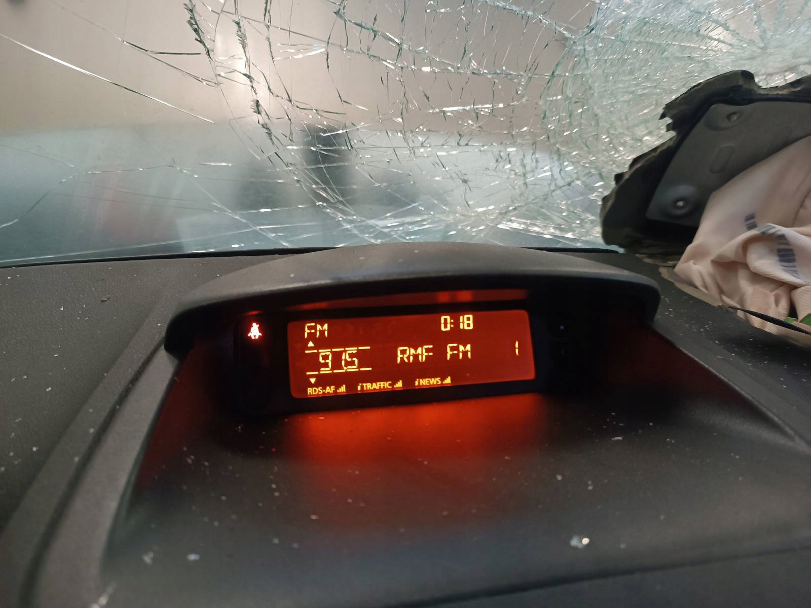 clock display RENAULT CLIO III LIFT 280348139R-A