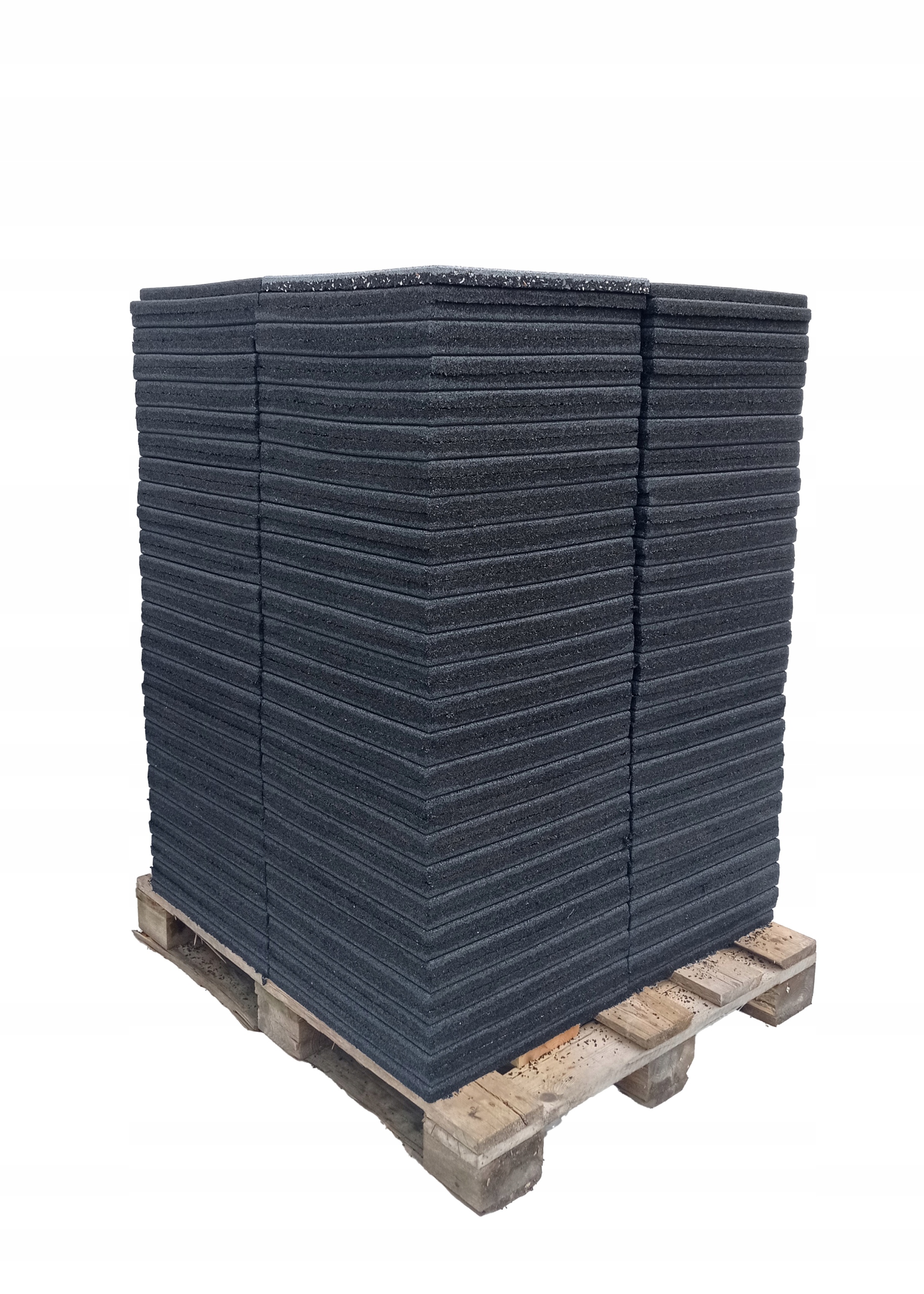Płytki gumowe zestaw 25 m2 na siłownie 50x50x2 cm bezpieczna nawierzchnia