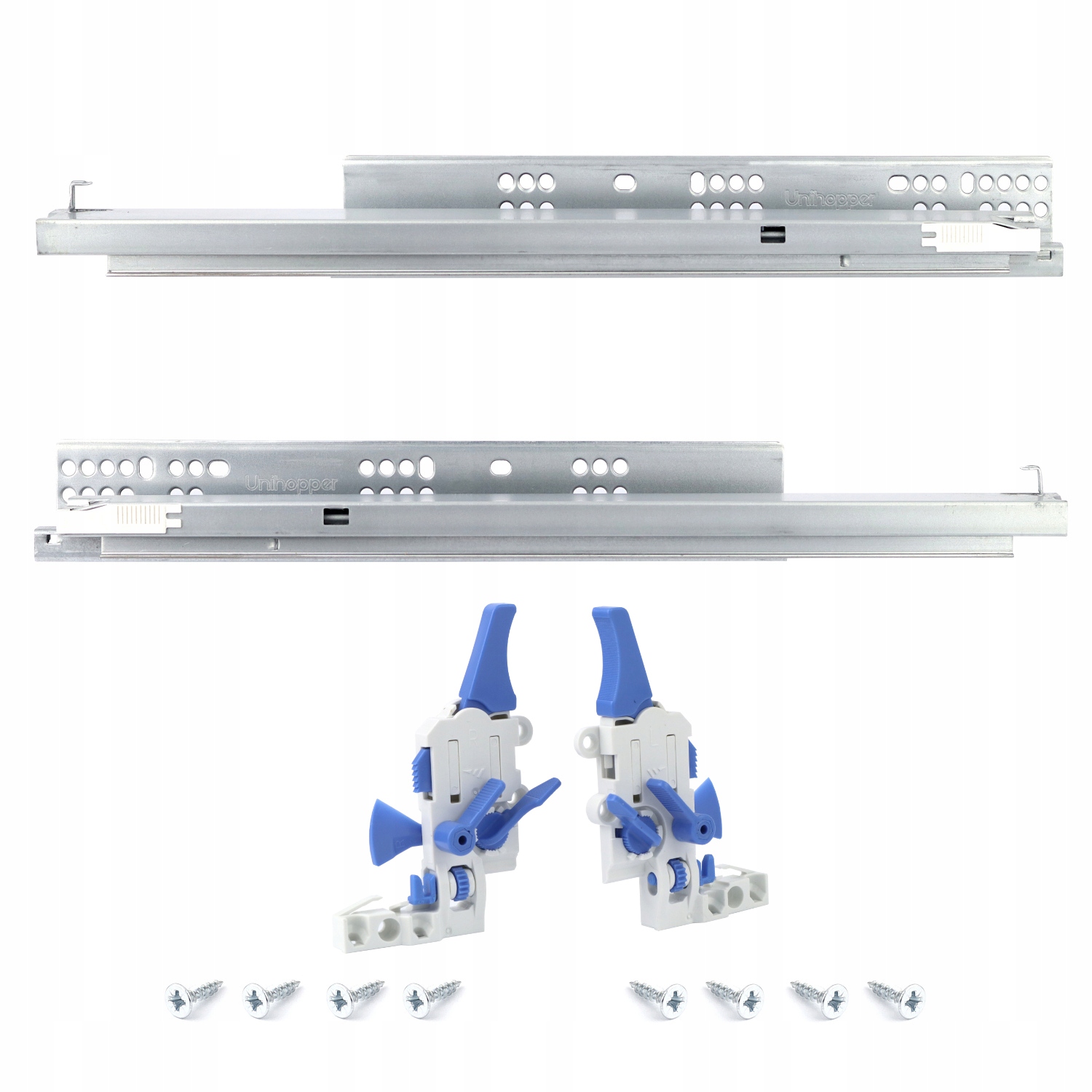 PROWADNICA DO SZUFLAD L-400mm GH-3D push to open Długość 400 mm