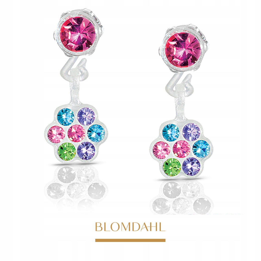 Hypoalergenní Náušnice Blomdahl Daisy Light Fantasy 4/5 mm