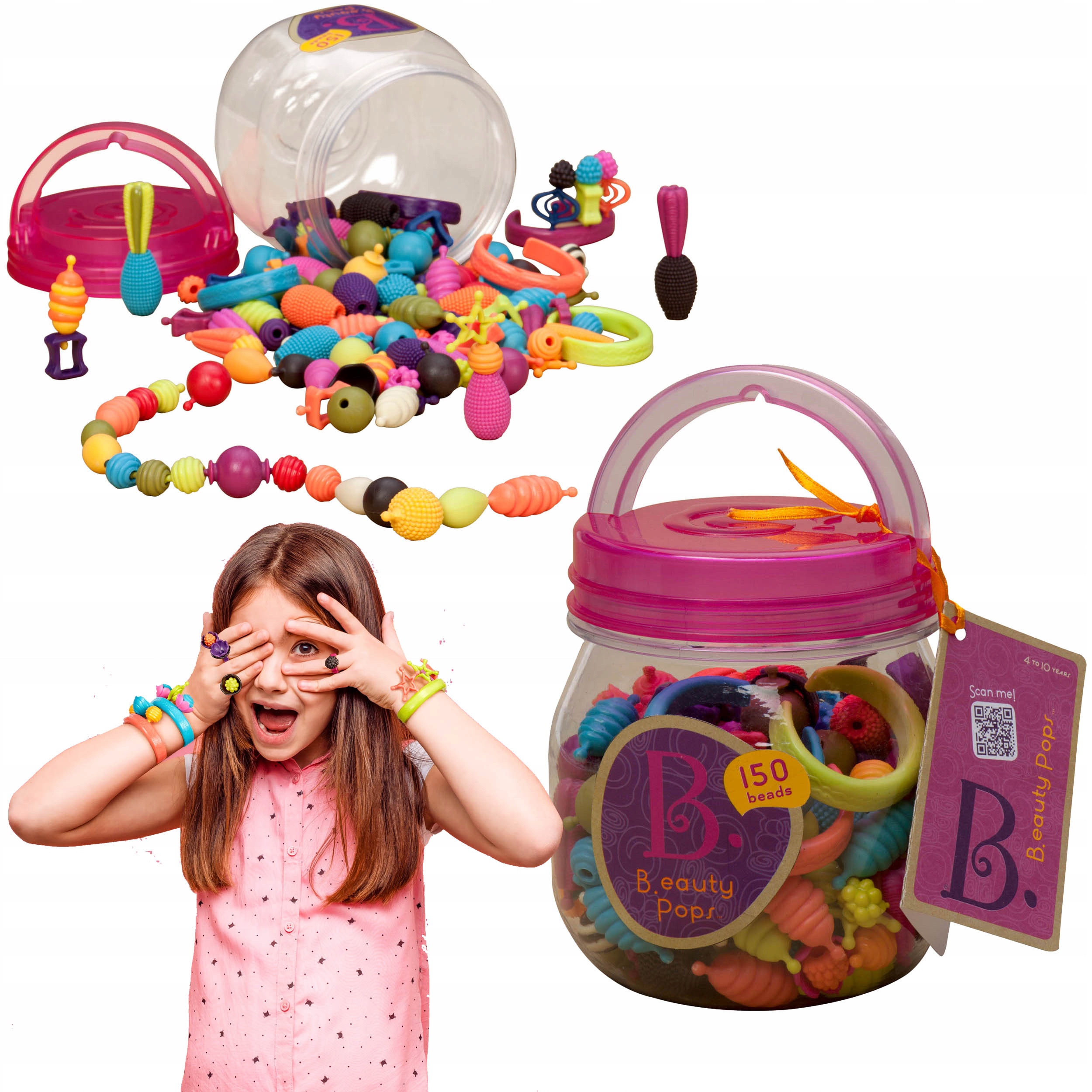 

B.toys Kreatywny Zestaw Do Biżuterii Sensory. 150