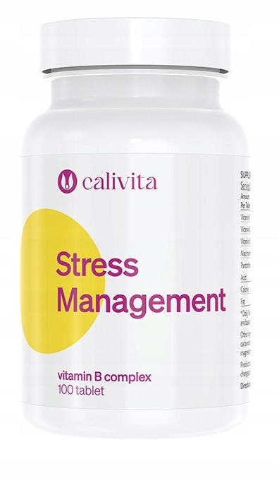 Apteka Calivita Stress Management B-compl 100 tabl