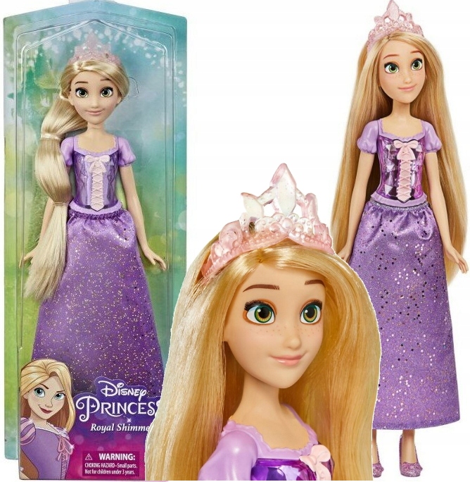 

Disney Princess Lalka Księżniczka Roszpunka F0896