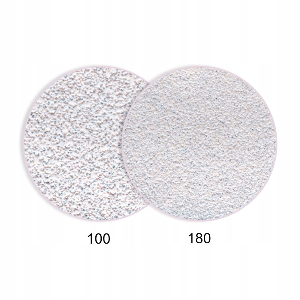 Pilnik do Paznokci Półksiężyc Łódka 100/180 50 sztuk Standard Aba Group Materiał papierowy