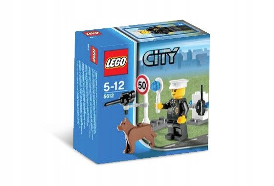 Nowy Lego City 5612 Policjant Misb 2008