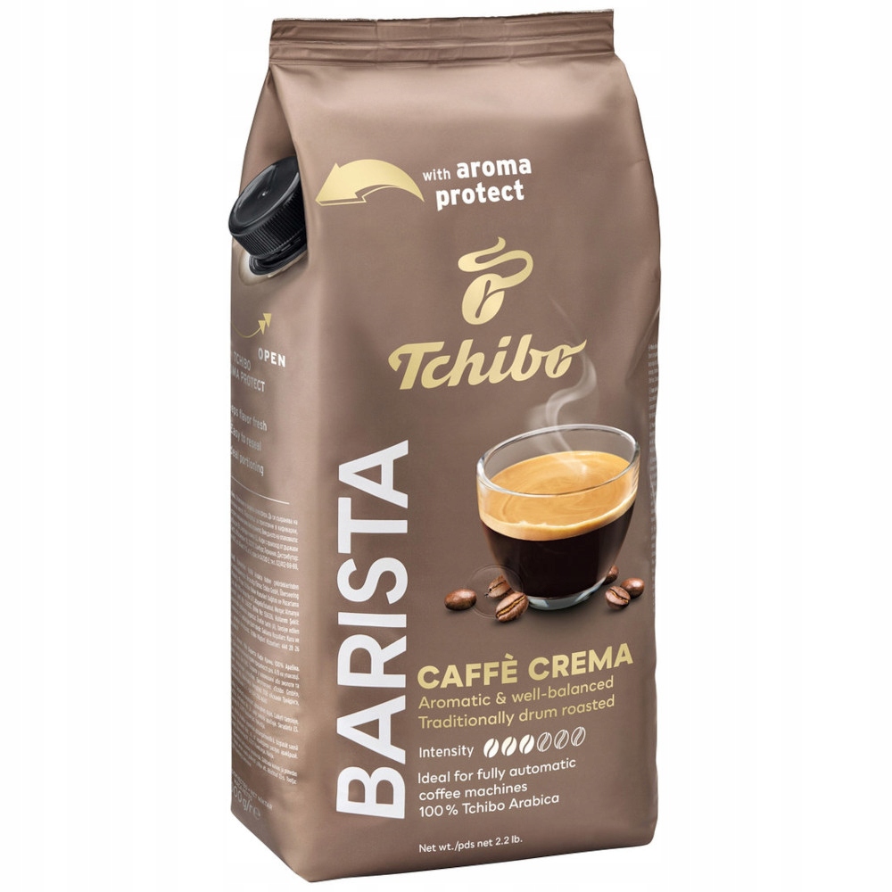 Káva zrnková Tchibo Barista Caffe Crema 100% Arabica 1 kg