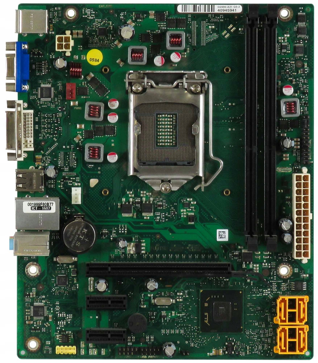 Fujitsu D2990-A31 Gs 2 LGA1155 2x DDR3 Intel H61 Základní deska