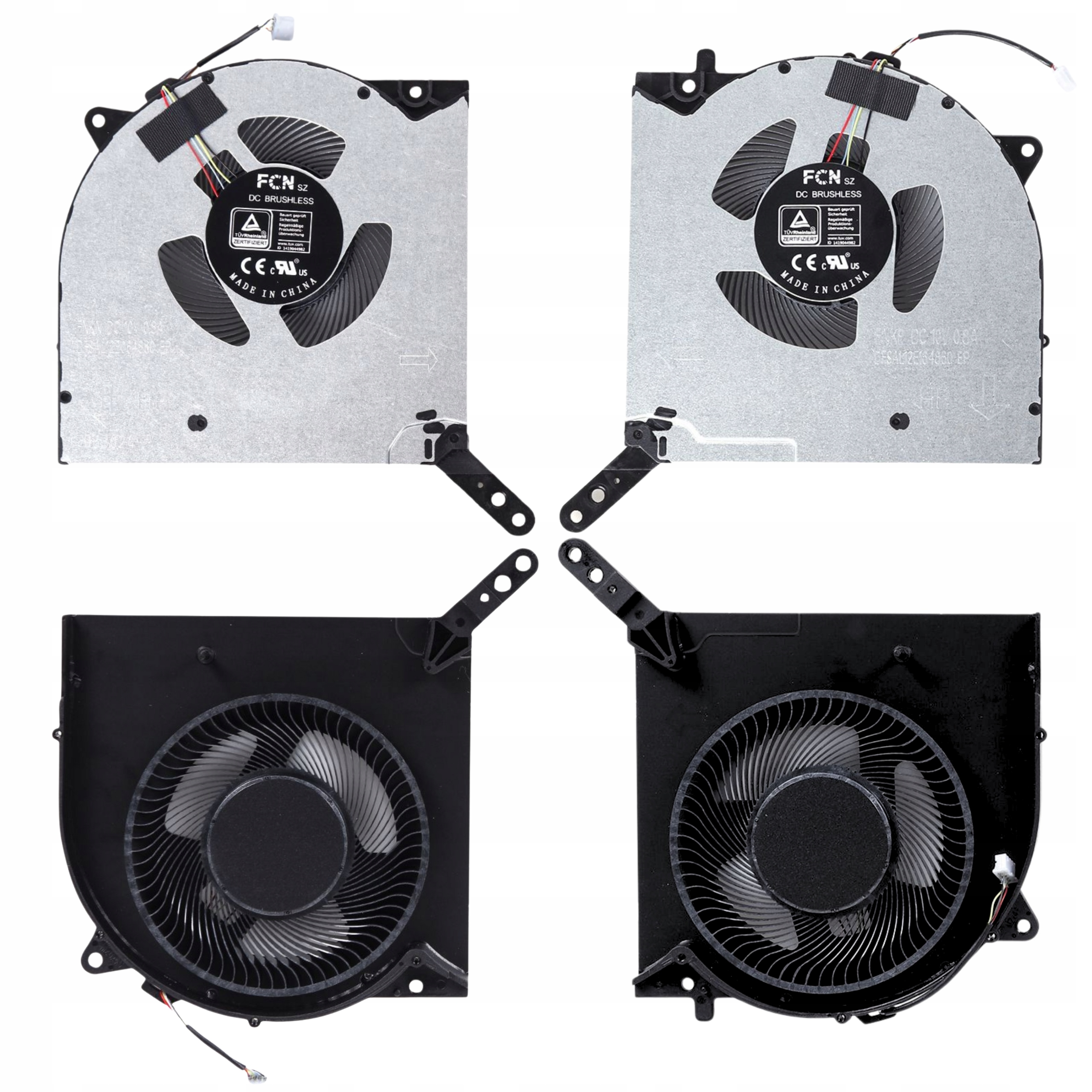 Ventilátory Pro Lenovo Legion 5 Pro 16ACH6 16ITH6 7 16ACH Cpu+gpu 10V 2021