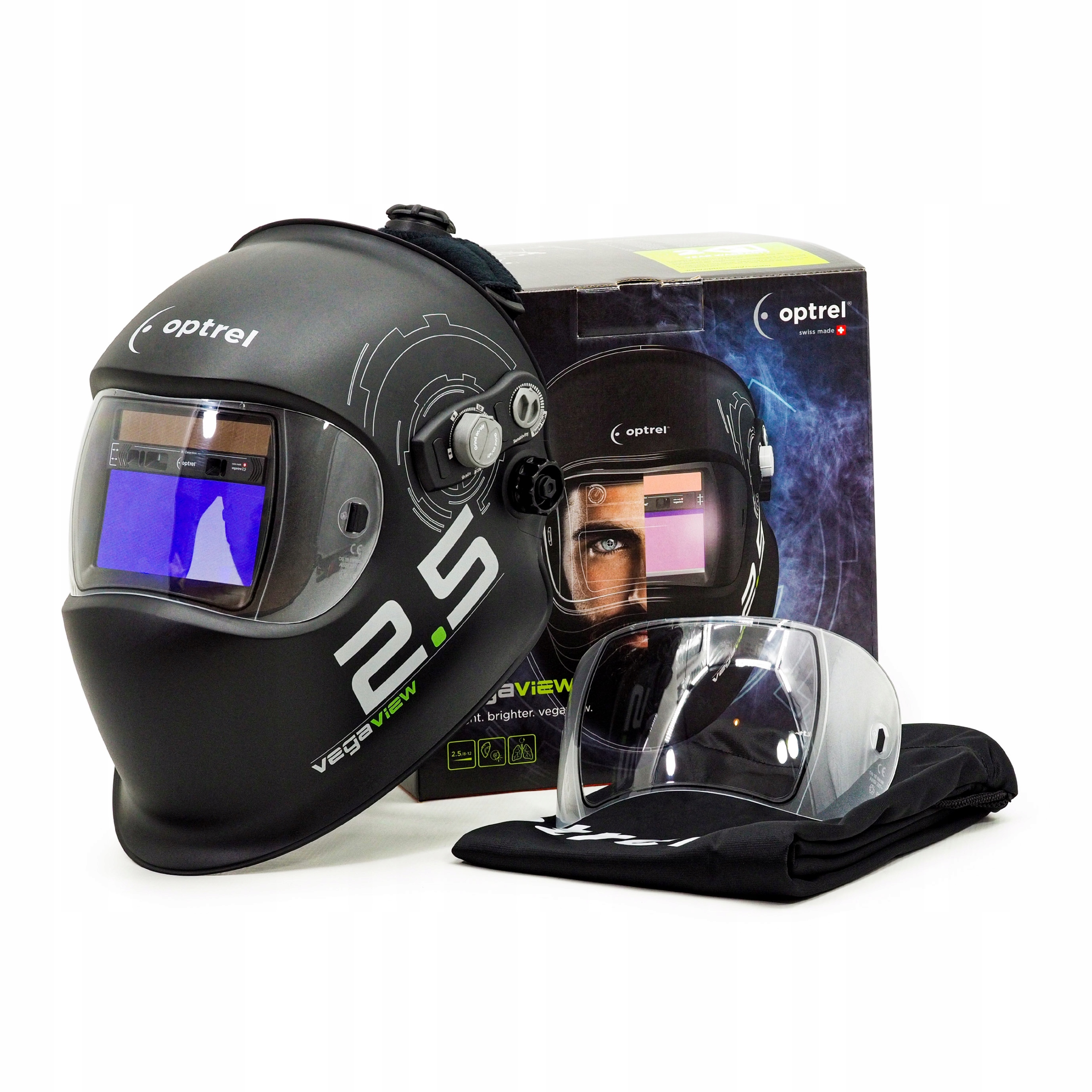 Przyłbica Spawalnicza Maska Optrel Vegaview 2.5