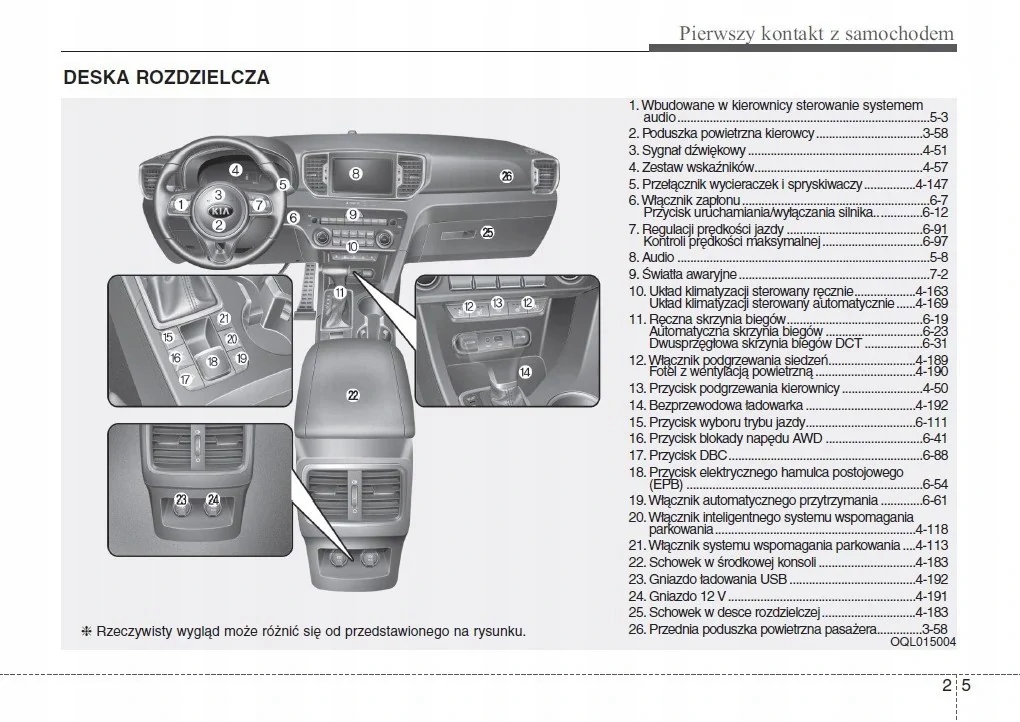 Kia Sportage 2015-2018 +Radio Instrukcja Obsługi Marka Kia