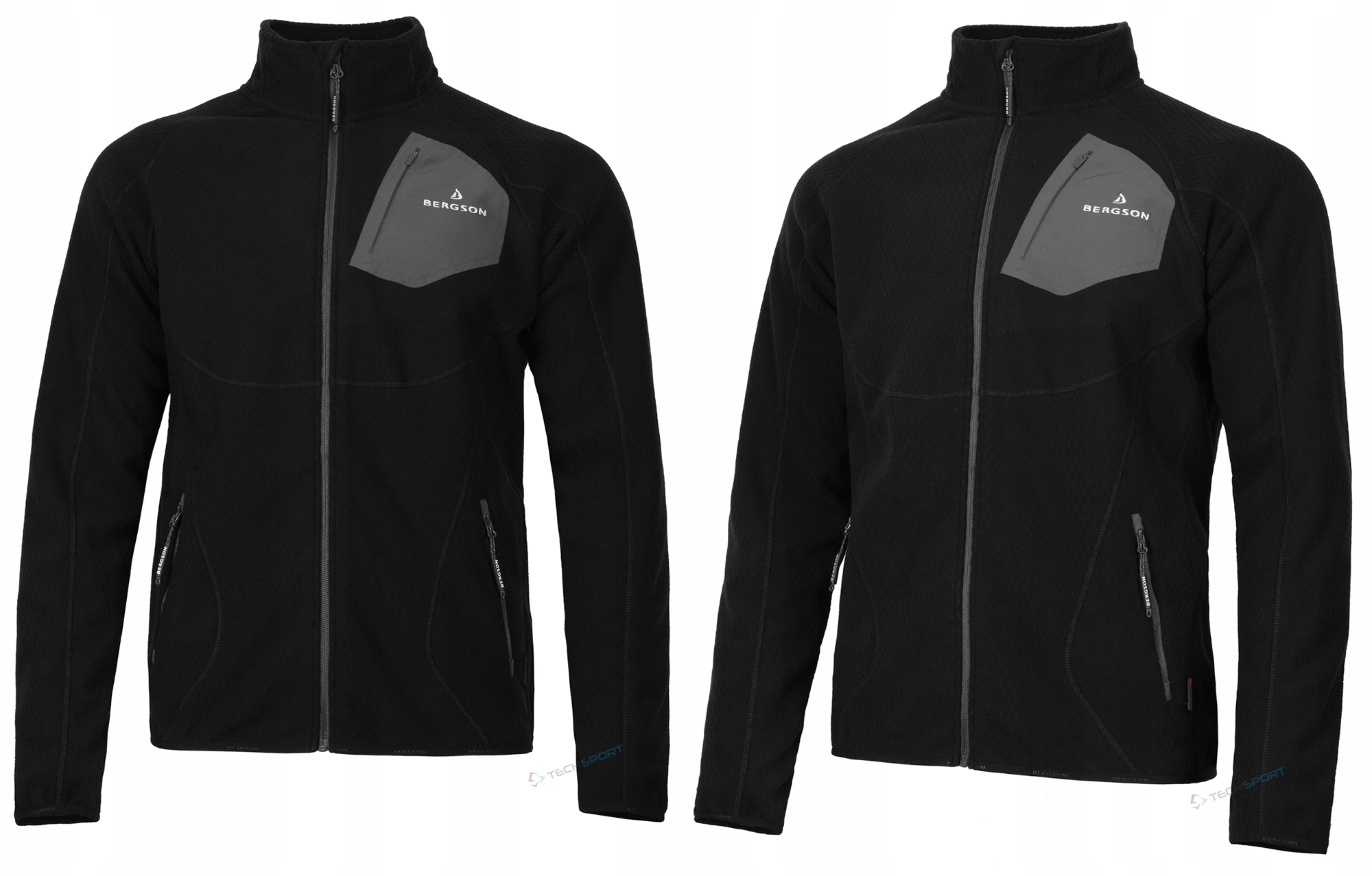 Mikina Fleecová Bergson Mistbound Warmpile, Fleecová Mikina vel.