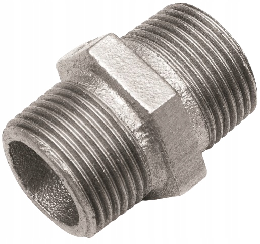 NYPEL OCYNKOWANY 3/4" ŻELIWNY OCYNK