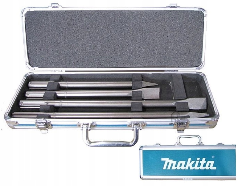 

Makita D-42466 Zestaw 4szt Dłuta Sds-max Walizka