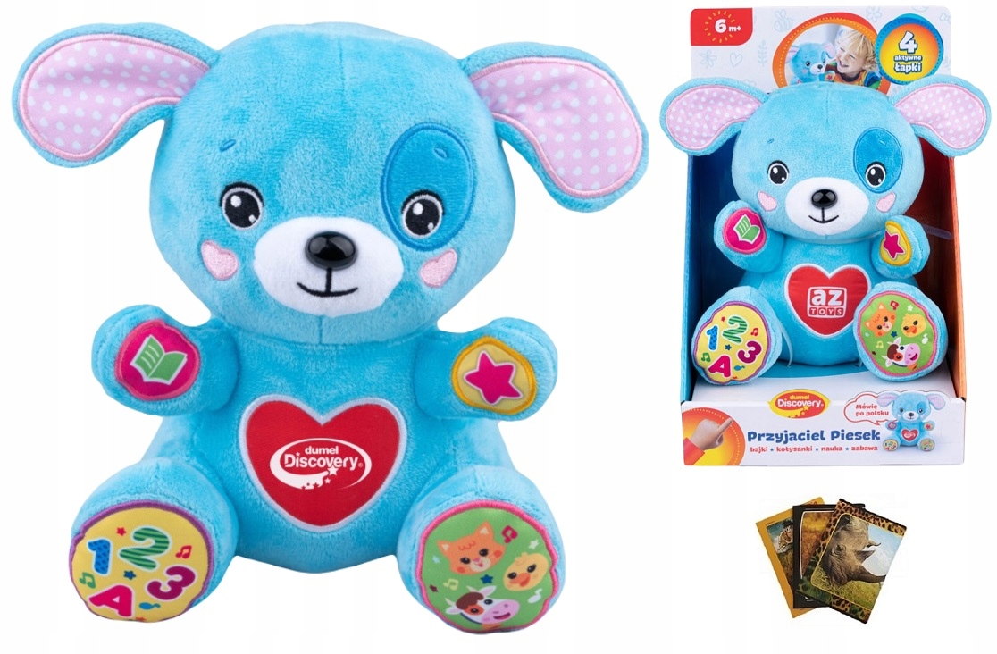 

Dumel Piesek Interaktywny Mówi Po Polsku Bajki %