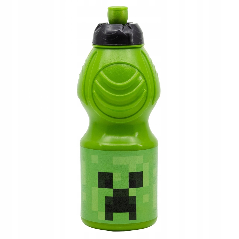 BOTTLE MINECRAFT fľaša 400 ml.Nádoba na raňajky