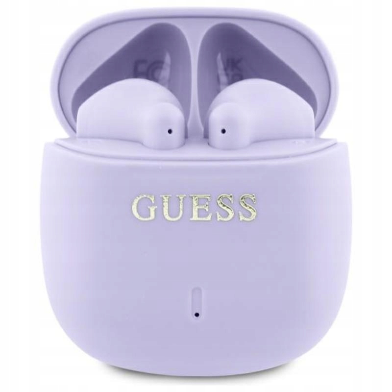 Guess Printed Classic – Bluetooth Tws sluchátka pouzdro (fialové)