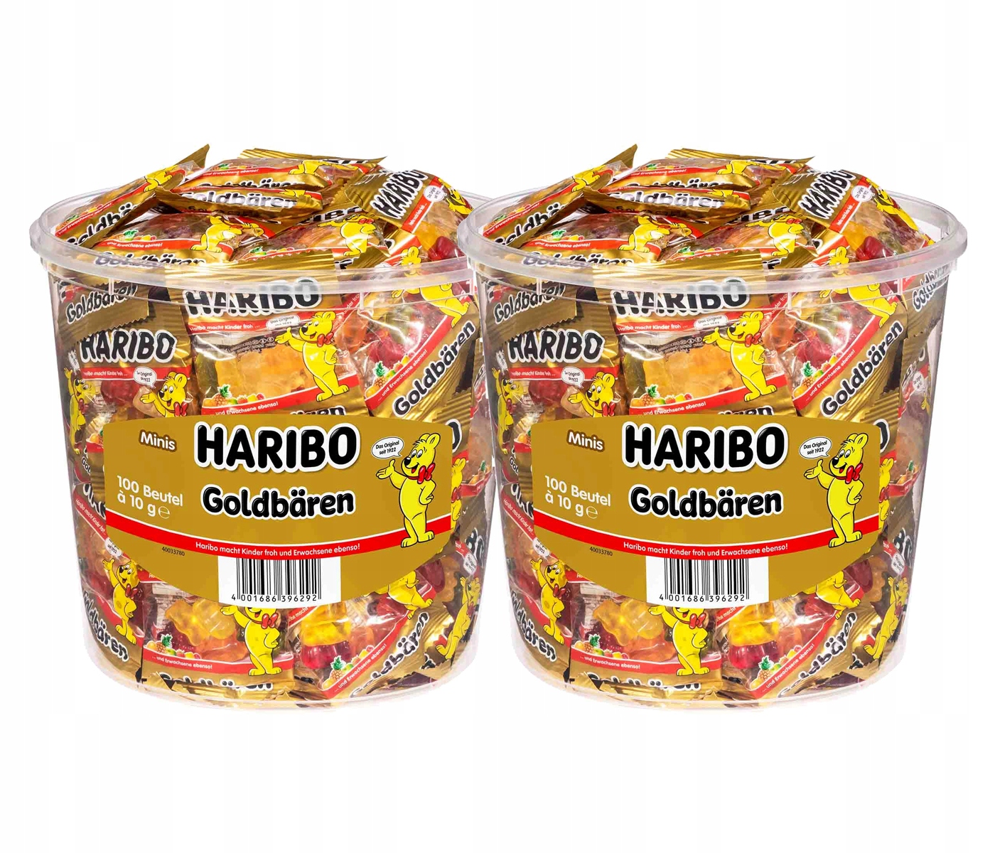 Haribo Goldbaren Złote Misie żelki owocowe 200 x 10g mini 2kg De
