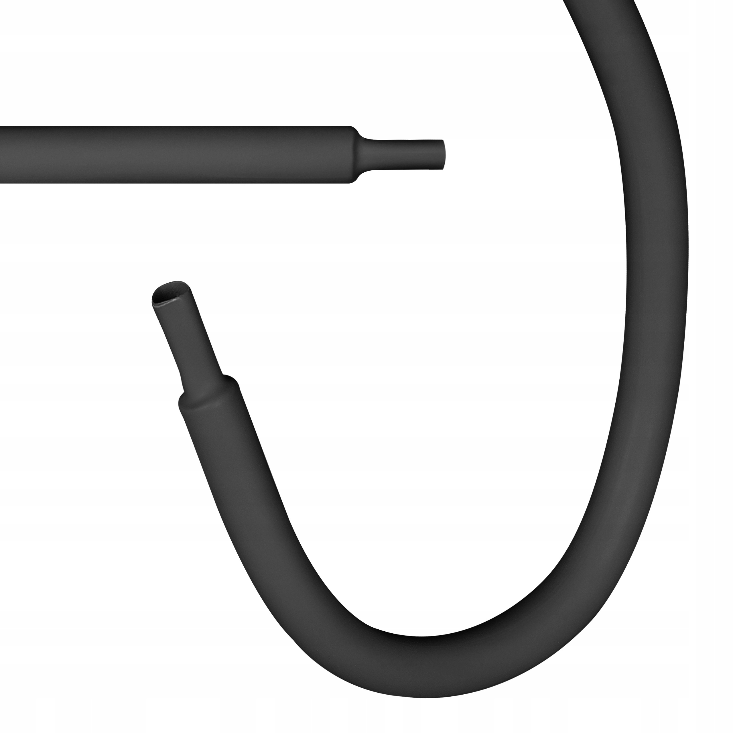 Rurka koszulka termokurczliwa 3,2/1,6 czarna 1m Kod producenta RTS 3,2/1,6