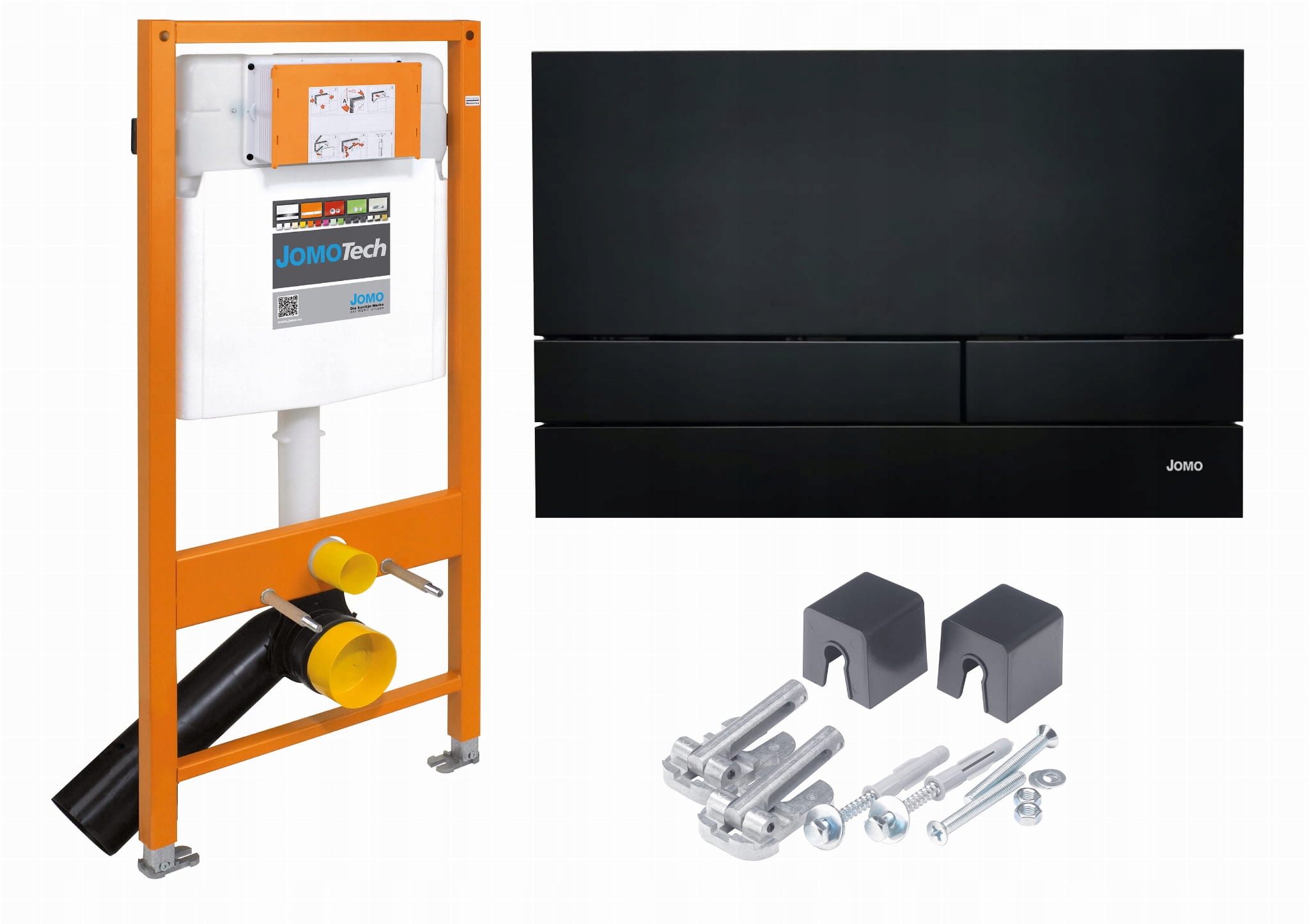 JOMOTech stelaż WC H=1120 + wspornik + przycisk EX