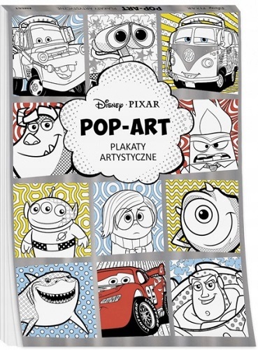Disney Pixar Pop-Art Plakaty artystyczne