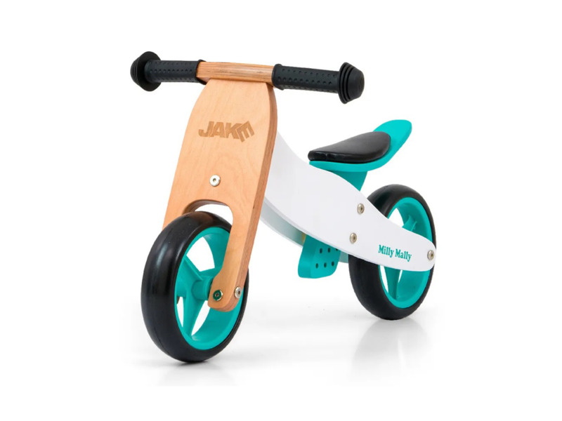 Rowerek biegowy Milly Mally Jake 2w1 Classic Miętowy
