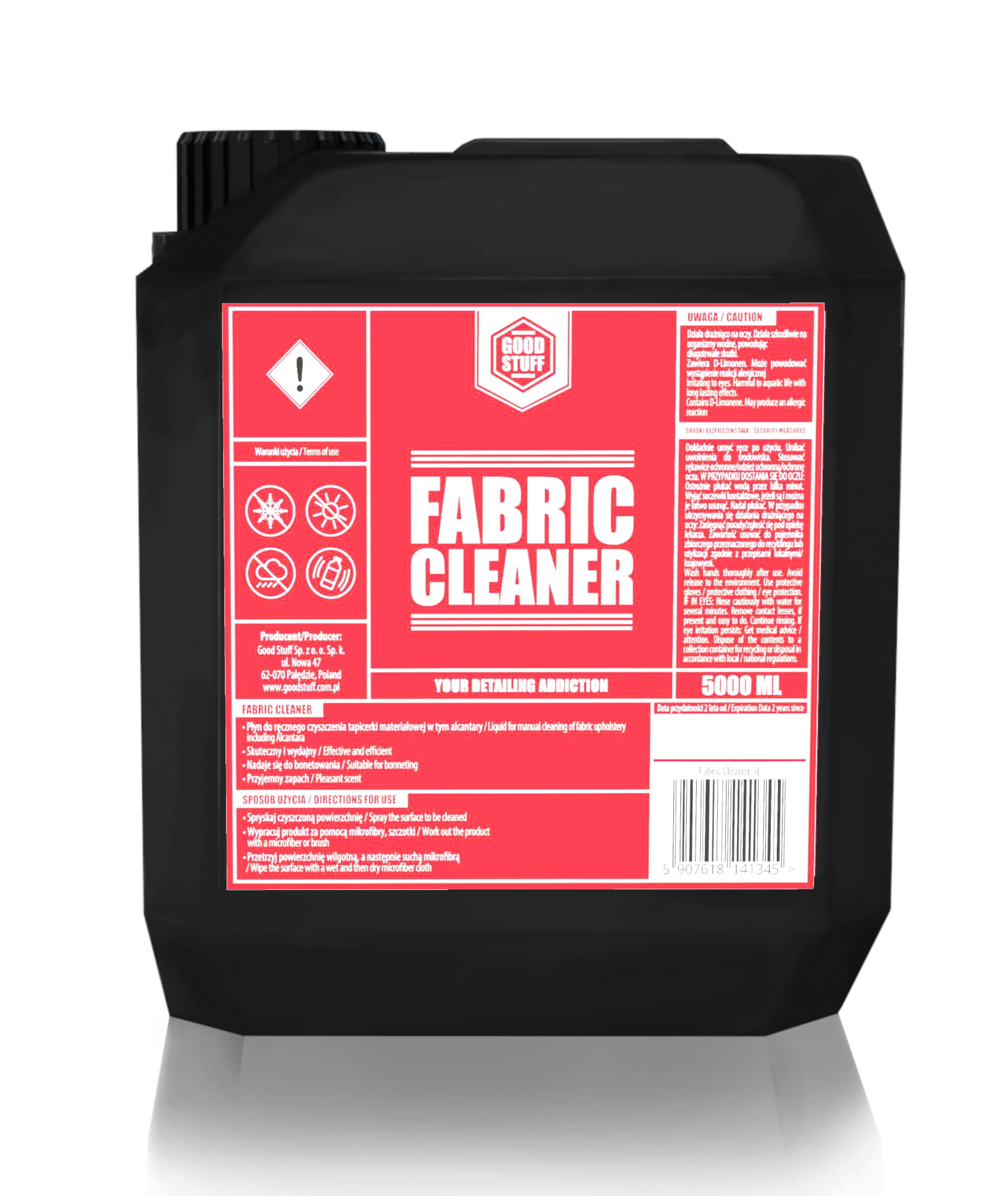 

Good Stuff Fabric Cleaner Pranie Tapicerki 5L