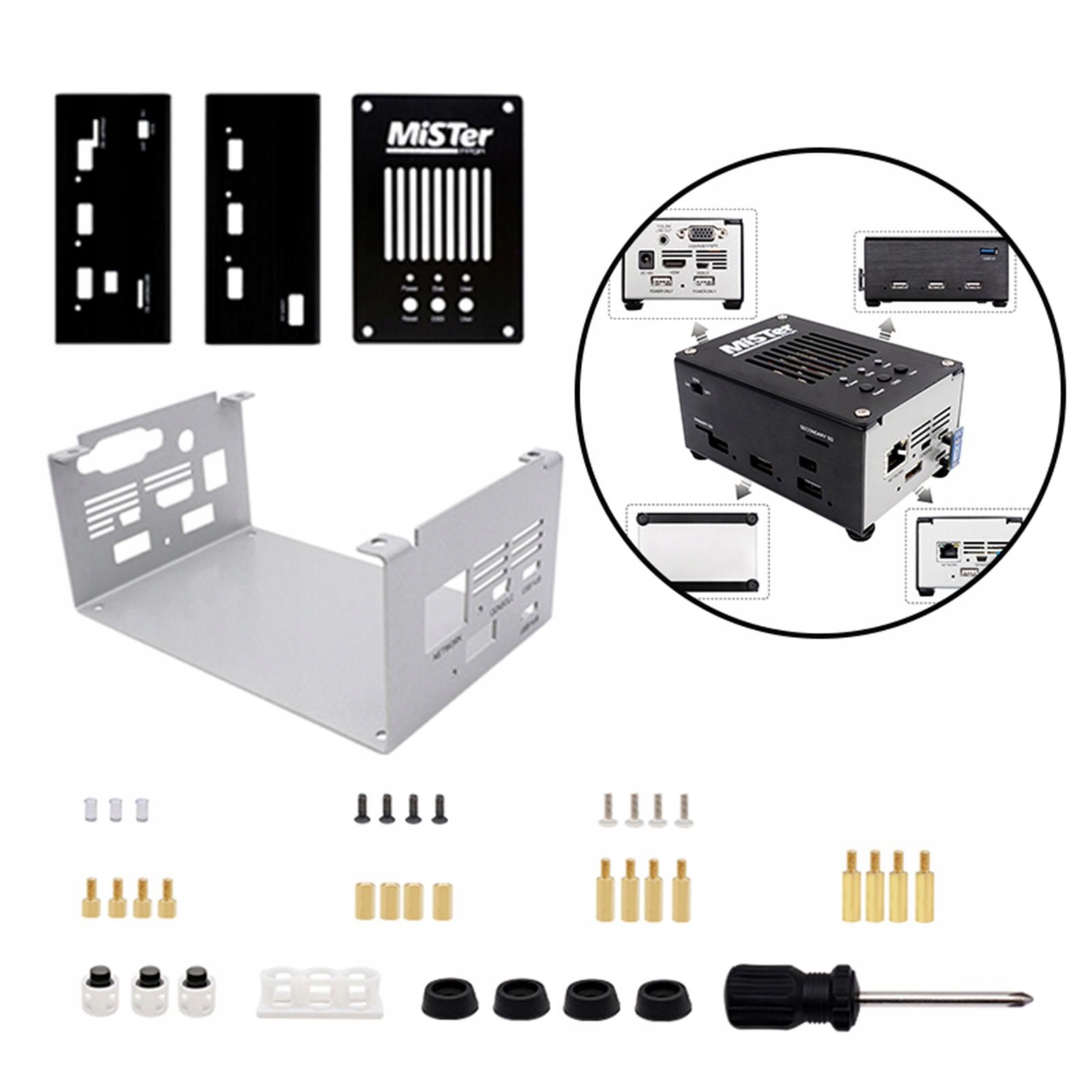 1 zestaw MisTer Shell dla Terasic DE Nano Multi Set B Producent Perkft