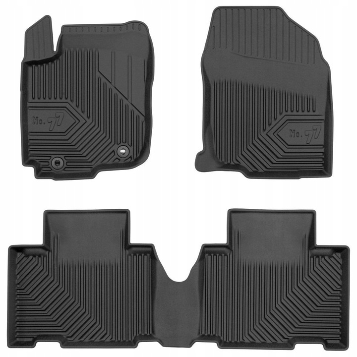Gumové Koberečky Toyota RAV4 4 2013-2019 Korytka 77