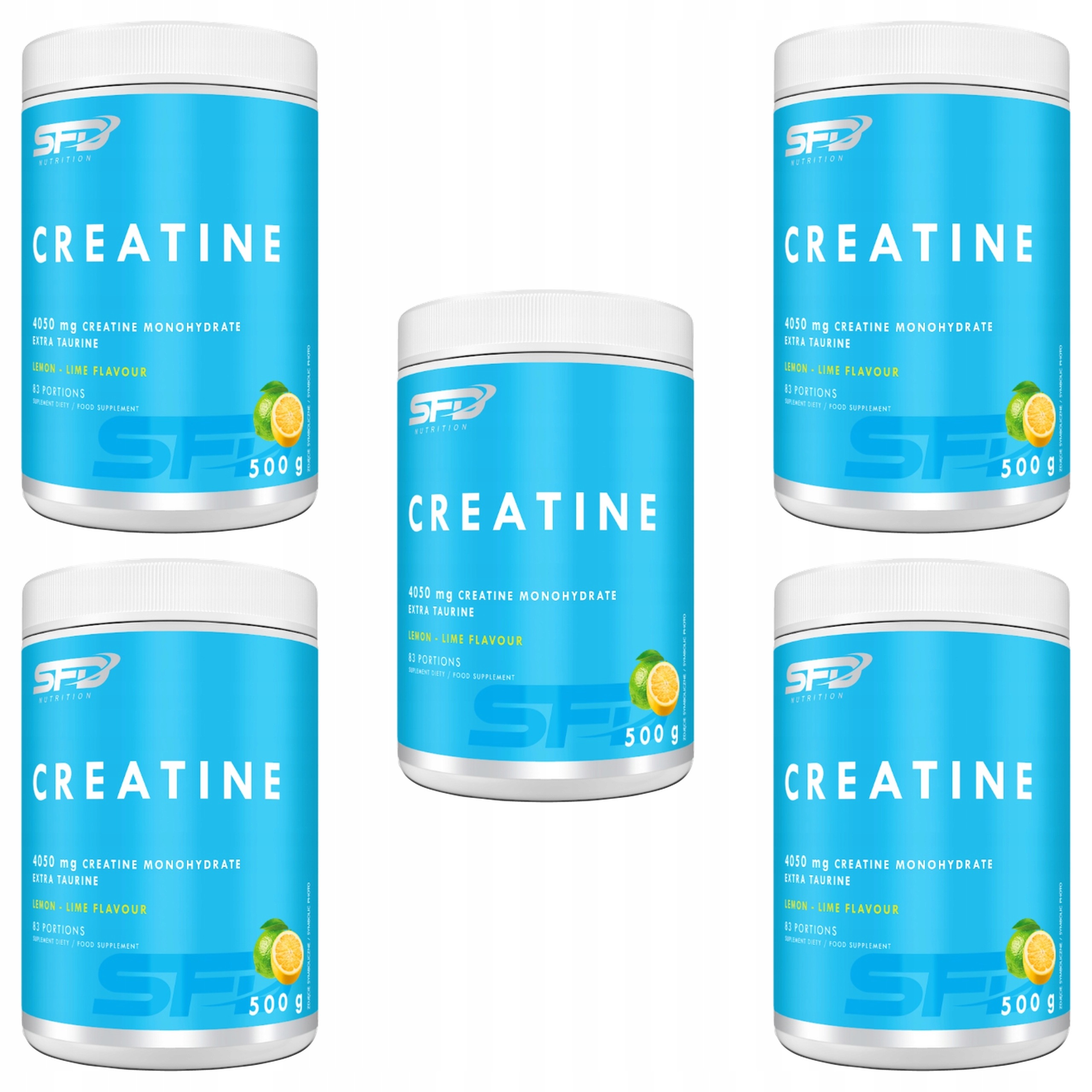 Sfd Kreatin Taurin Creatine 2500 g Monohydrát Síla Enrgia Masa Citron
