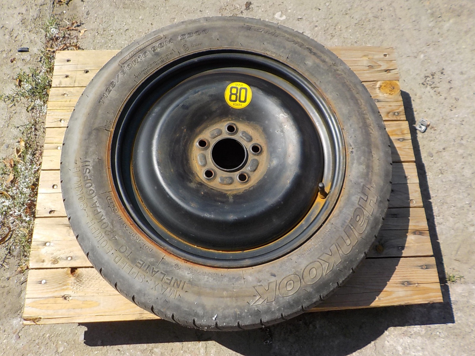 FORD MONDEO IV MK4 Roue de secours R16 5x108