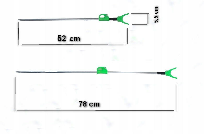 Podpórka teleskopowa 50/80 cm Marka Rumpol