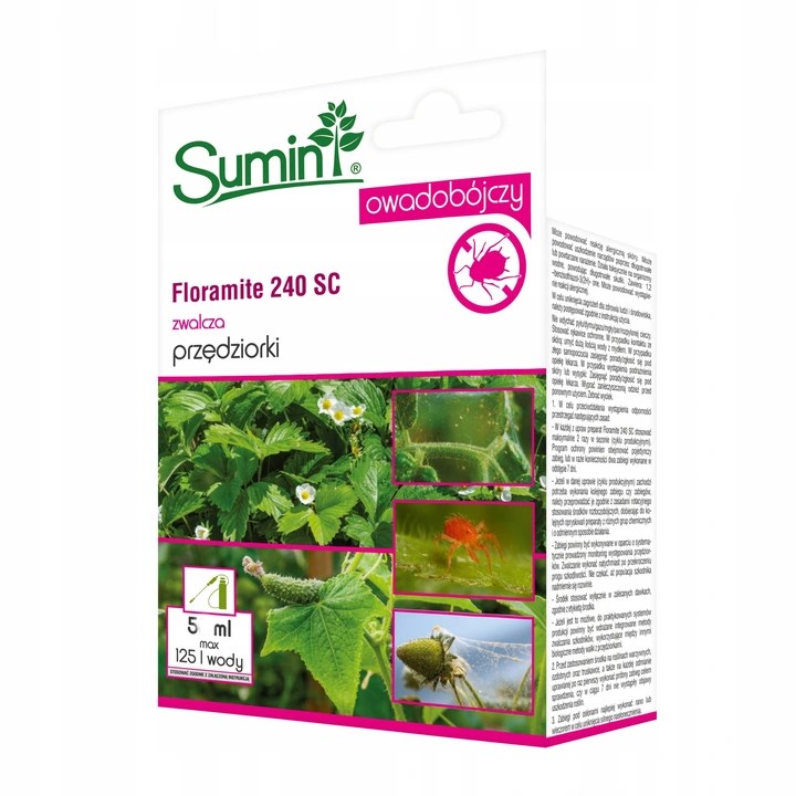

Floramite 240SC Środek Na Przędziorki Sumin 5ml