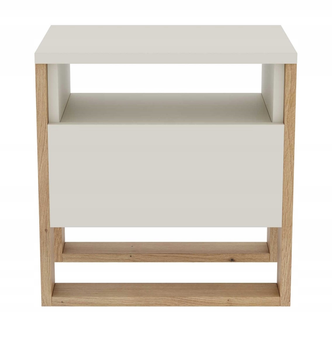 Nočný stolík, skrinka Vera kašmír dub artisan U zásuvka