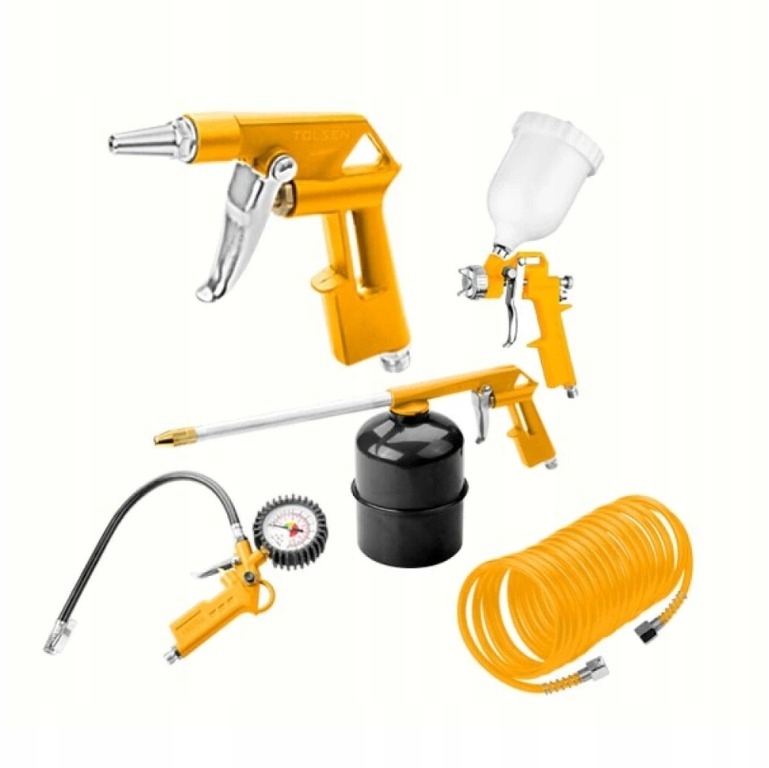 Набор пневматических инструментов 5cz. Euro Tolsen