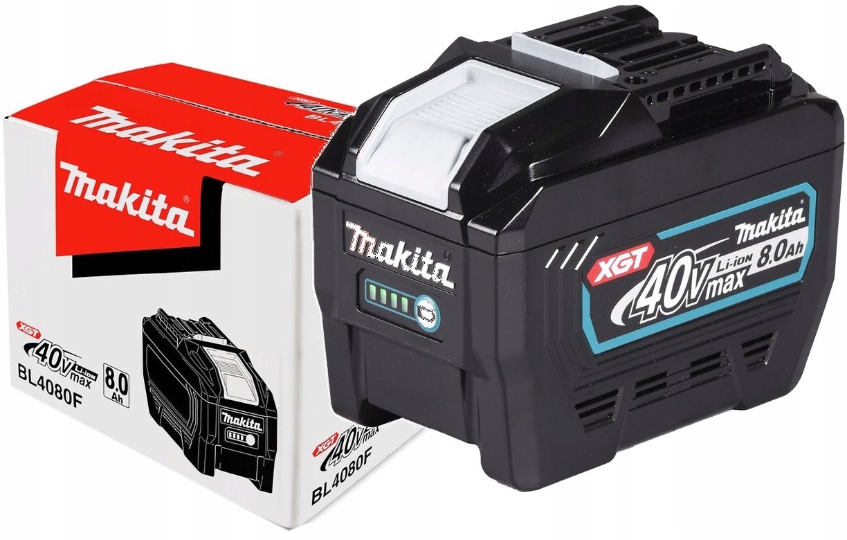 Makita Akumulator BL4080F 40V max 8.0 Ah Xgt Oryginał (do 3-lata gwarancji)