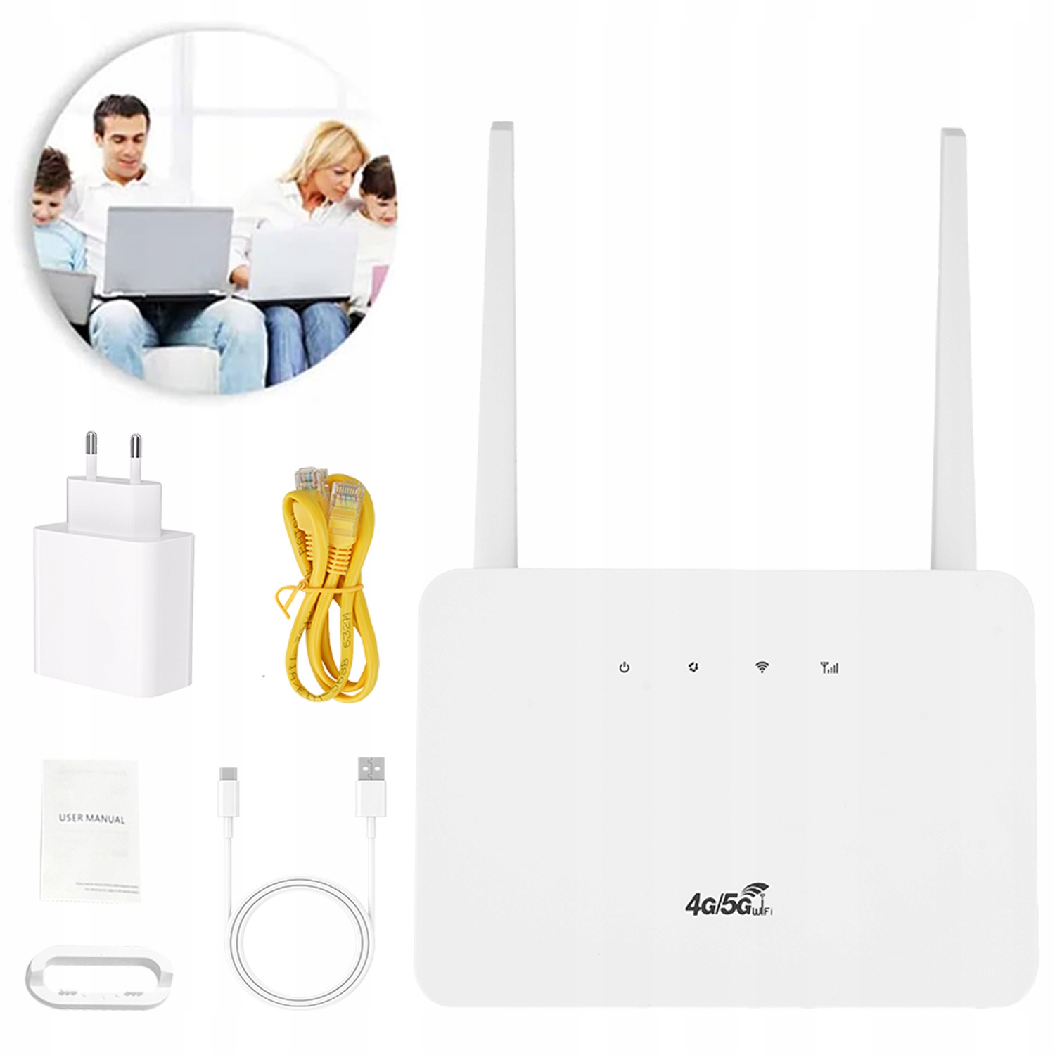 4G Lte Cpe mobilní WiFi router, přenosný, 300 Mb/s, rychlé připojení