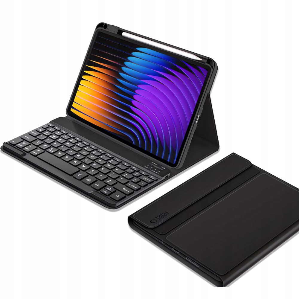 Pouzdro s klopou Tech-Protect pro Xiaomi Pad 7 7 Pro, pouzdro s klávesnicí