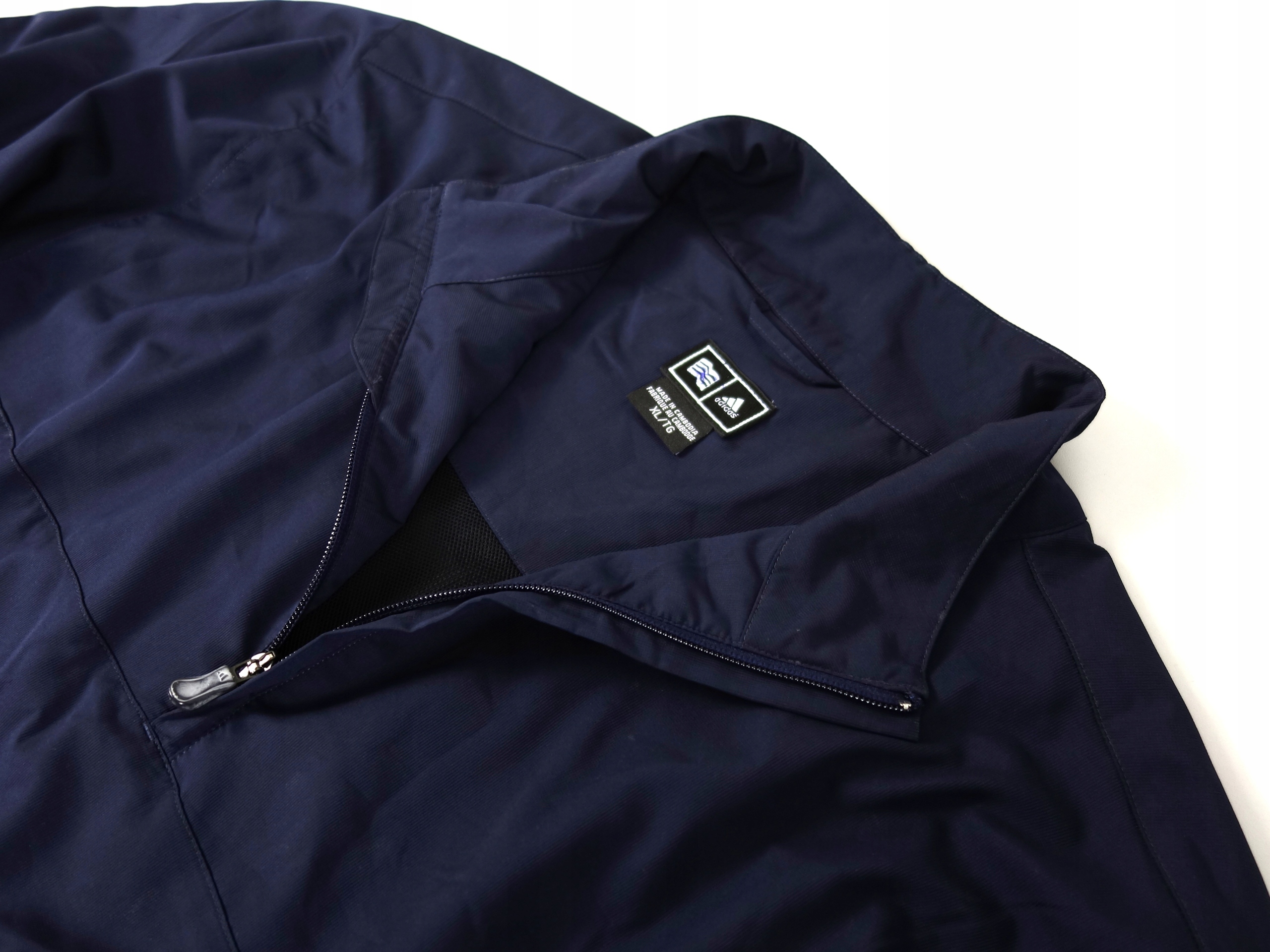 Adidas ClimaProof Wind kurtka koszulka do golfa XL Materiał dominujący poliester