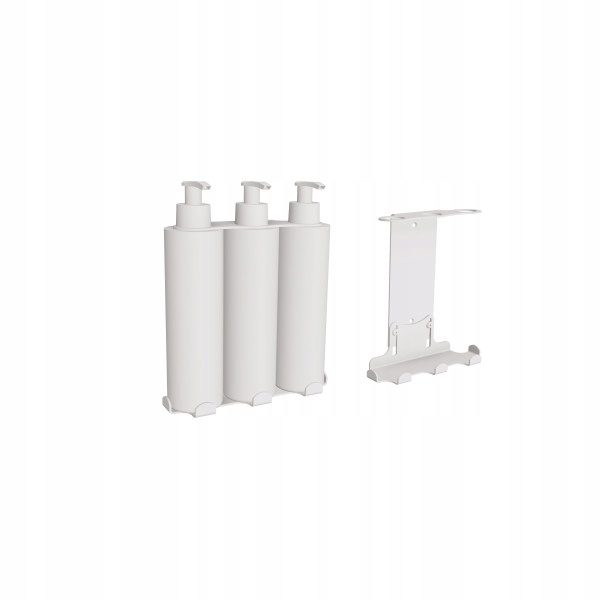 Dávkovač tekutého mýdla nerezová ocel bílý 3x300 ml Andex Technic 350B