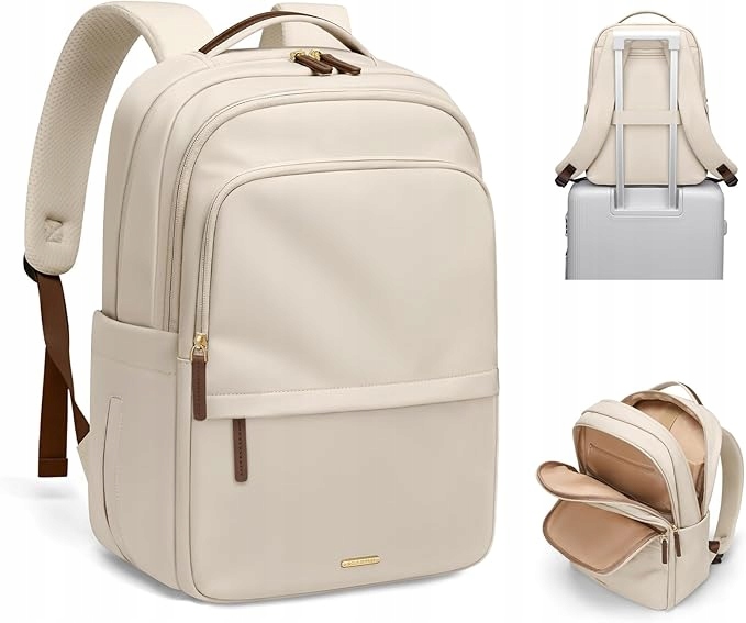 Plecak damski Golf Supags idealny na laptopa 15,6" do szkoły, pracy podróży