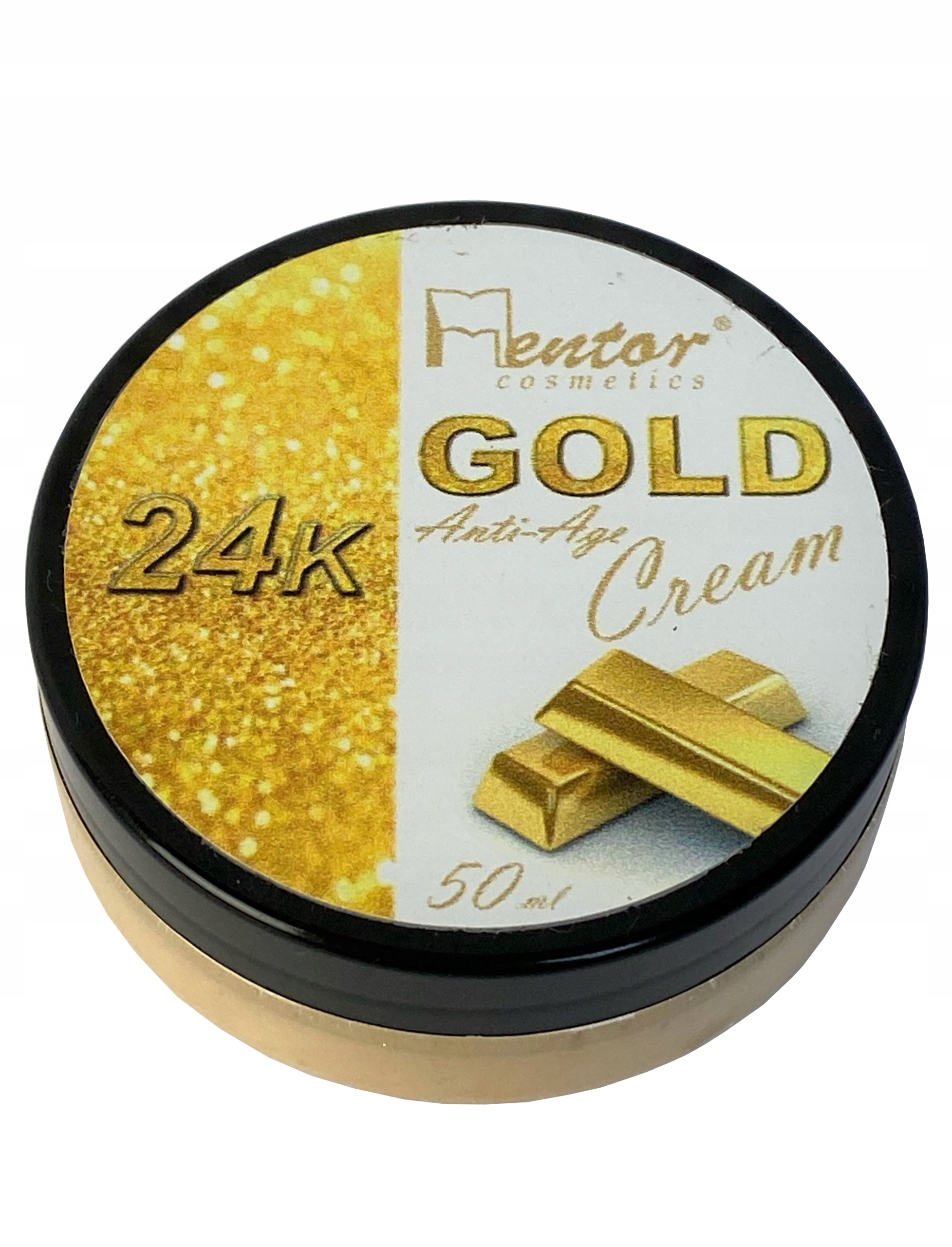 KREM GOLD ANTI-AGE Z 24 KARATOWYM ZŁOTEM MENTOR