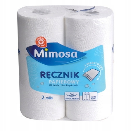 

Wm Mimosa Ręczniki Papierowe 3 Warstwy 2 Szt