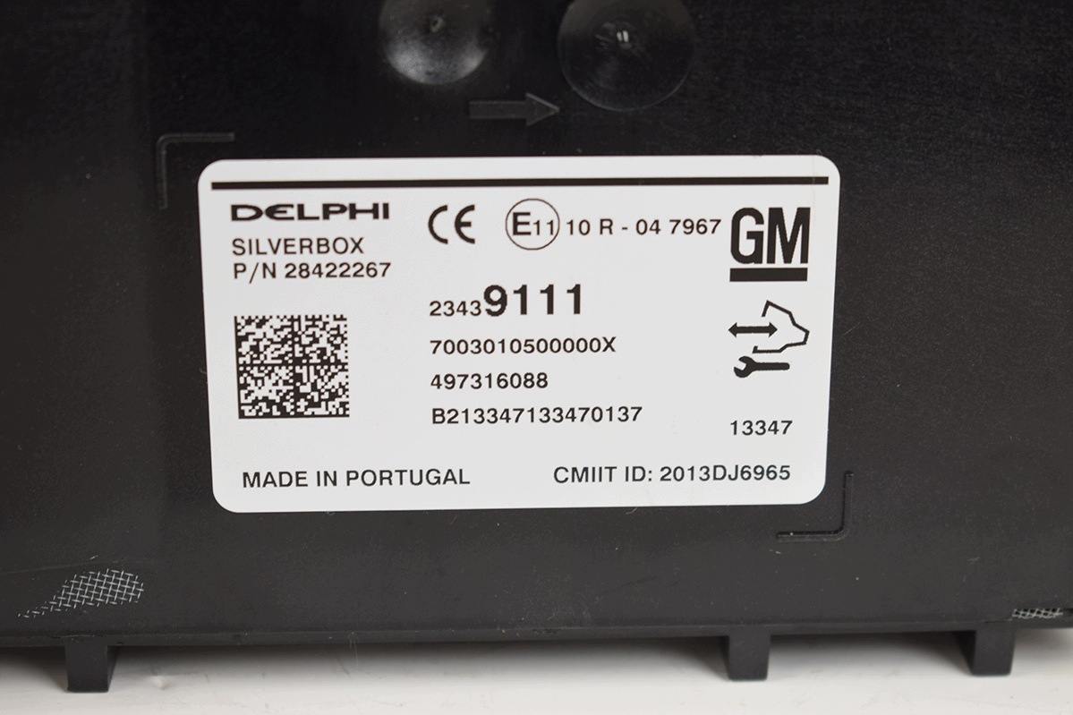 modul Bedienteil * der Navigation OPEL INSIGNIA A 23439111