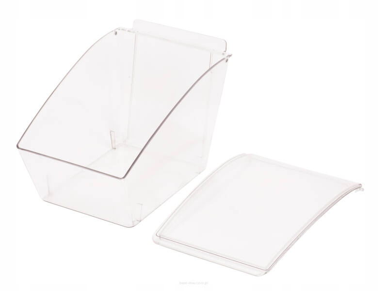 

Pojemnik Z Przykrywką Na Panel Slatwall Clear b1