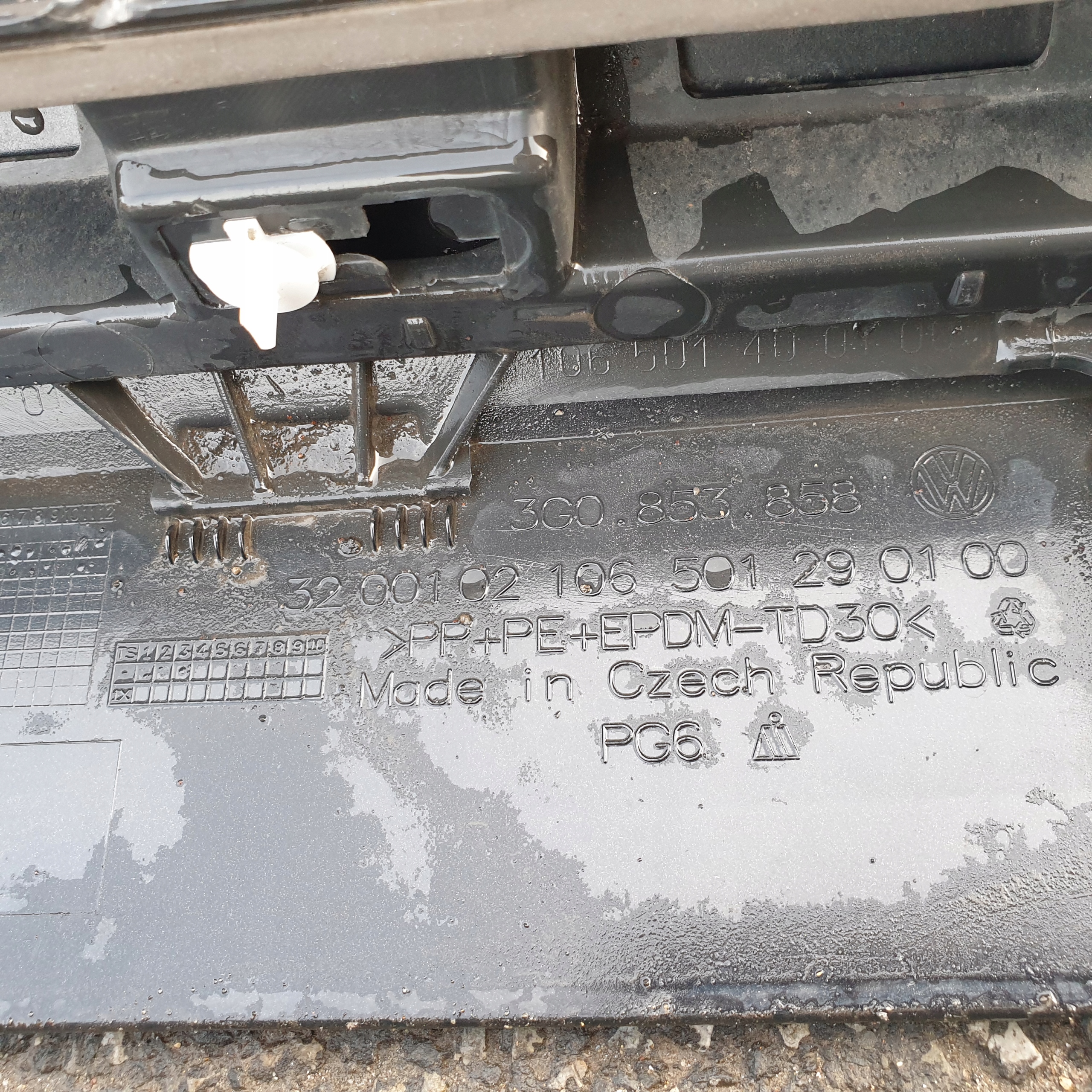 moulding threshold right left VW PASSAT B8 3G 4MOTION OE LC9X OE