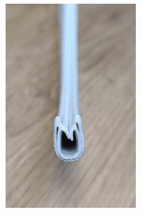 USZCZELKA NA KRAWĘDŹ RANT ZACISKOWA 1-2 MM BIAŁA Producent części e-guma